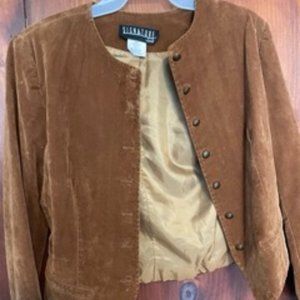 Vintage Suede Brown Jacket